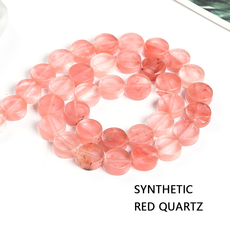 Ametiste naturali Cluster Ciondolo Agata Pendenti E Ciondoli Per La Produzione di Collana Fai Da Te Decorazione Regali Accessori Della Pietra Preziosa: Synthetic Red Quartz