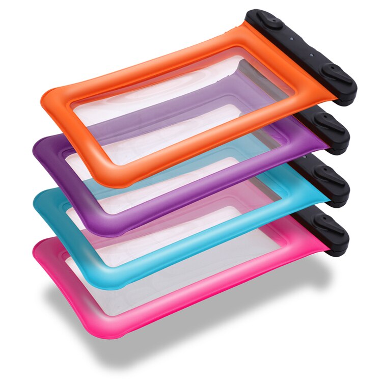 Étui de téléphone étanche flottant housse de sac sec 6.0 "pochette de téléphone portable portable pour rivière Trekking natation plage plongée à la dérive