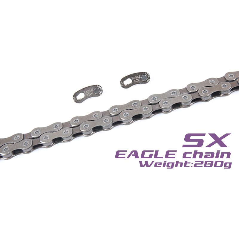 SRAM-cadena para bicicleta de montaña SX EAGLE, eslabones de 1X12 y 12 velocidades, con bloqueo de potencia, enlace rápido, accesorios para deportes al aire libre, novedad