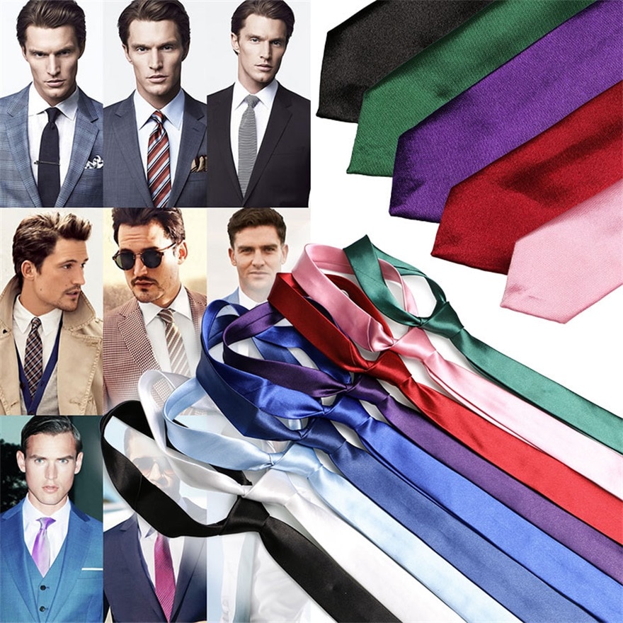 Mens Pre-Gebonden Hals Tie Multicolor Smooth Classic Zijde Polyester Man 'S Business Luxe Stropdas Bruidegom Party Jurk stropdas