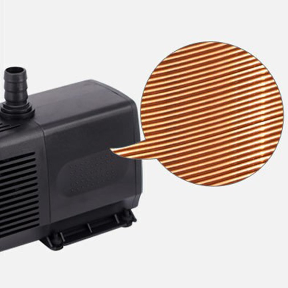 Ultra-Quiet Submersible Water Fountain Pump Filter Fish Pond Aquarium Water Pump Tank Garden Fountain