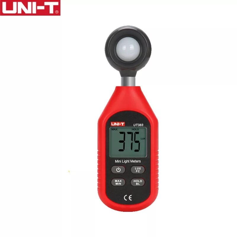 UNI-T UT383 BT Light Meter UT381 UT382 Digital Luxmeter Illuminance Photometer Illuminometers Luminance Lux Fc Test: UT383