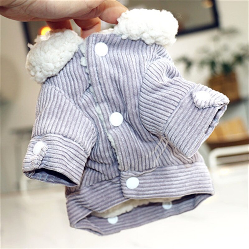 Dikker Warme Hond Jas Jas Kat Puppy Chihuahua Yorshire Poedel Bichon Frise Pommeren Kleine Hond Kleding Winter Huisdier Kleding