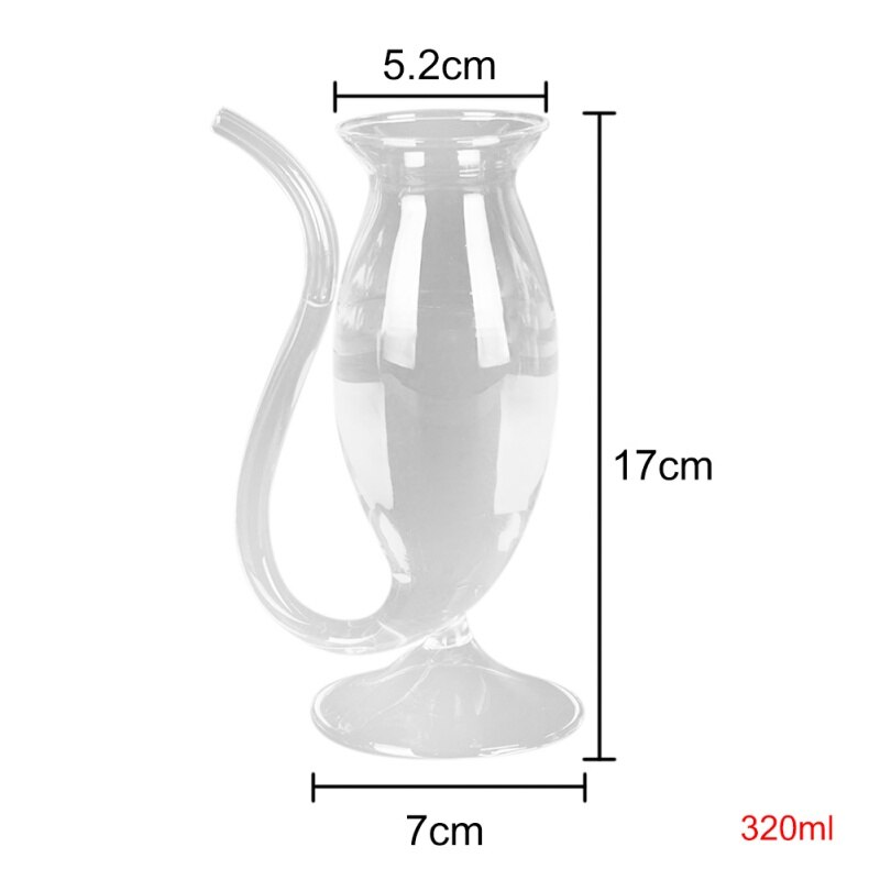 Copas de vino tinto vampiro, resistente al calor vaso de whisky, vaso de succión de jugo, leche, copas de vino con tubo, Pajita, 1 ud.
