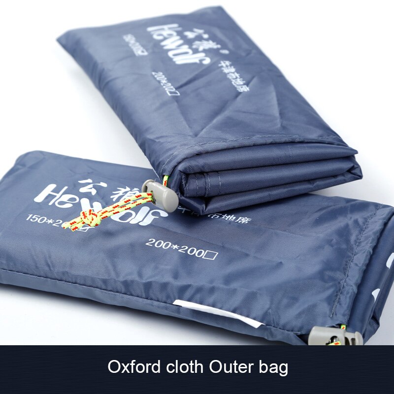 Hewolf oxford vandtæt telt floor saver måtte picnic grillmåtte vandreture sand strand hvile camping presenning telt madras