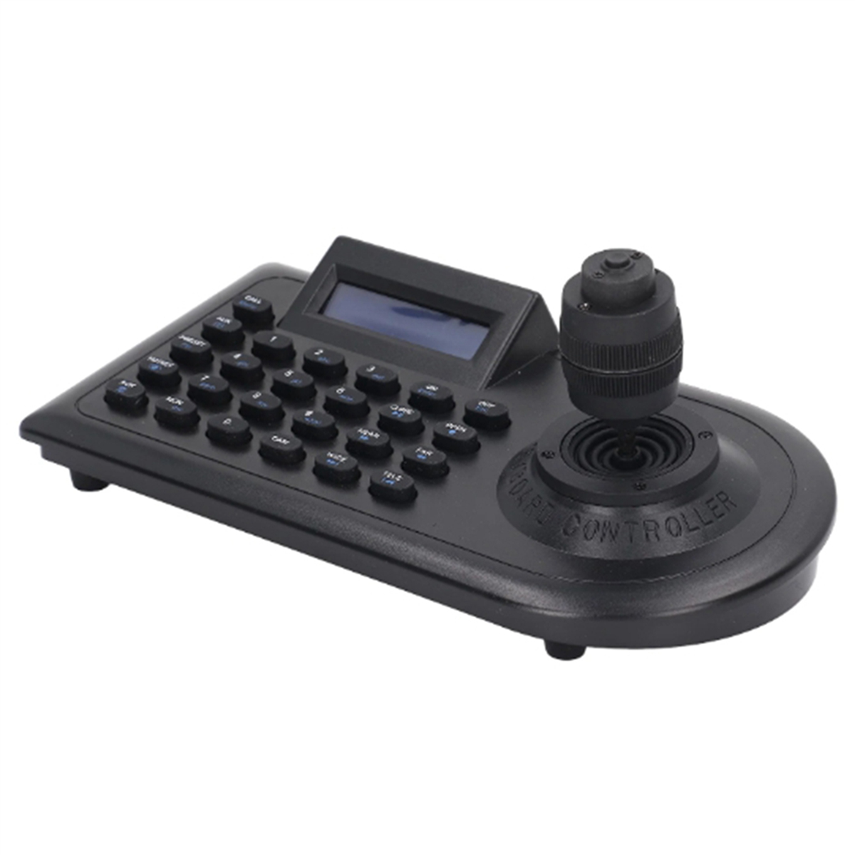 4D Joystick PTZ-toetsenbordcontroller – RS485, Voor PTZ-camera, DVR, XVR – Met LCD-display, Pelco-D/P, 128 Camera’s, 1,5 Km Bereik – Inclusief EU-adapter