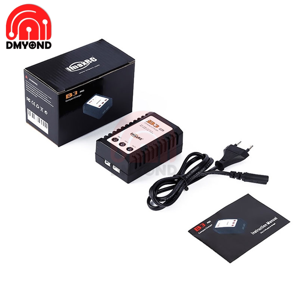 AC100V-240V prise ue/US chargeur de batterie équilibré IMaxRC IMax B3 Pro Compact 2S 3S Lipo chargeur de batterie équilibré pour hélicoptère RC