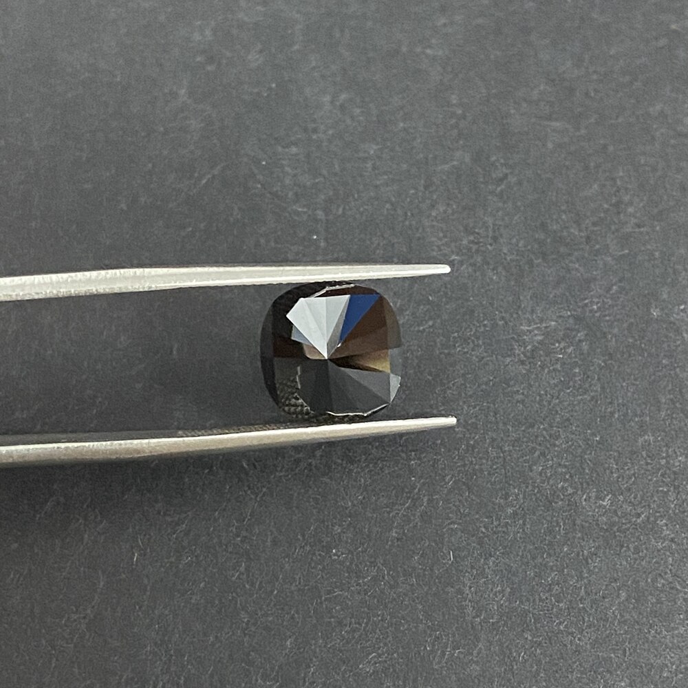 5X5Mm Vvs Lab Grown Black Moissanite Edelsteen Kussen Cut Gra Certificaat Losse Diamant Steen