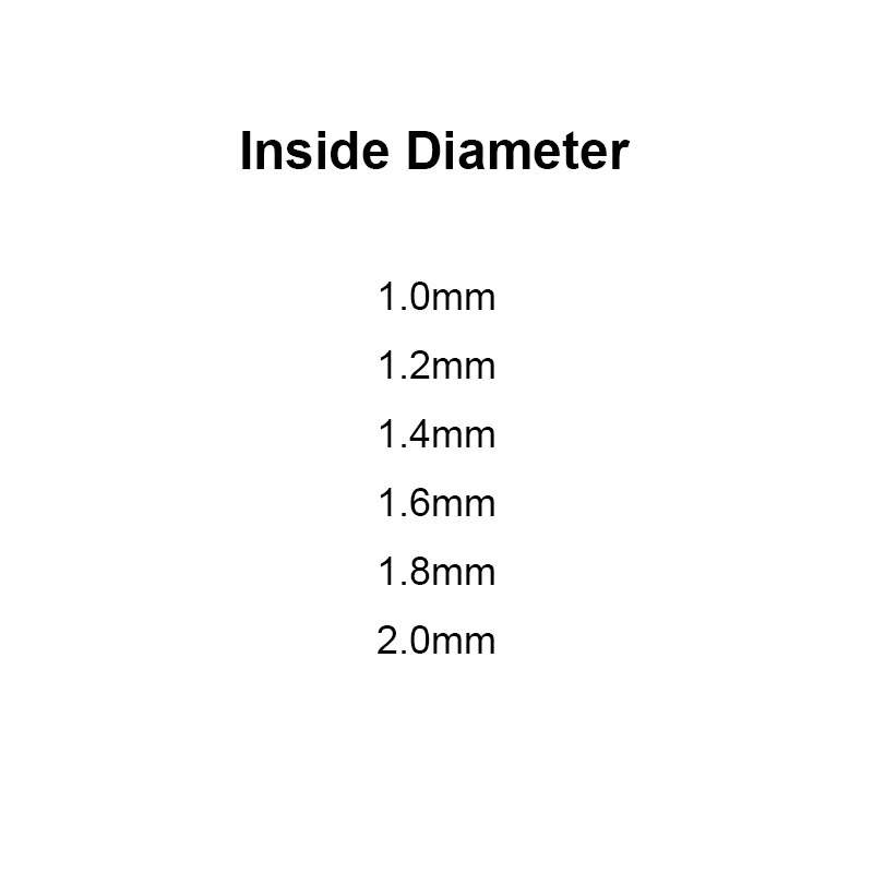 Aluminum Fishing Crimp Sleeves 100pcs/lot Single Round Fishing Line Crimping Tube Wire Crimp Connector Accessories 1.0-2.0mm