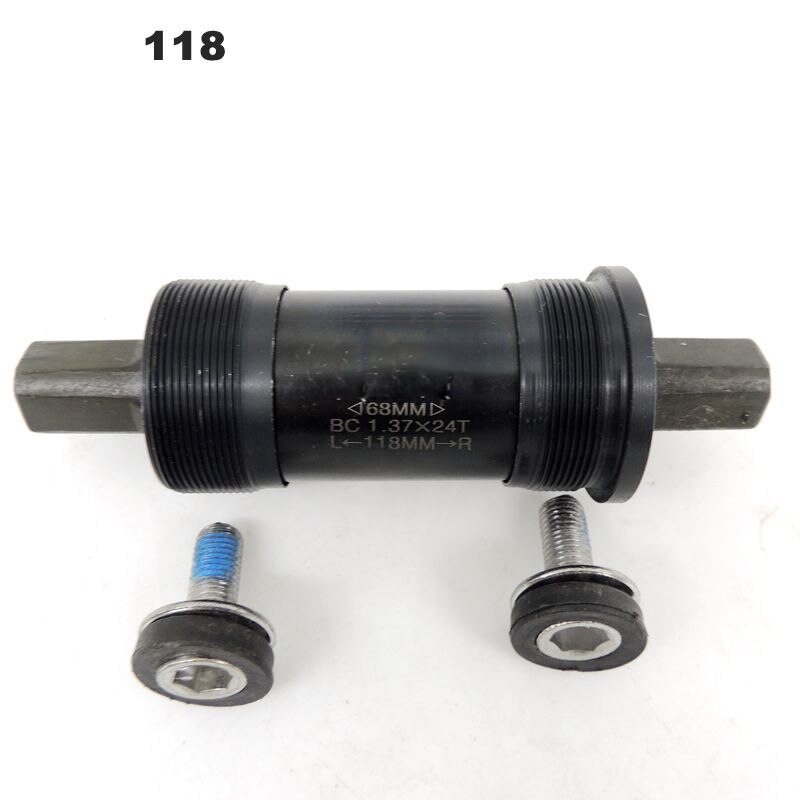 Bicycle Bottom Bracket 103/113/118/122.5 Waterproof 68mm Screw/Thread Type Crankset Bearings Bicycle Axis Parts: G-118
