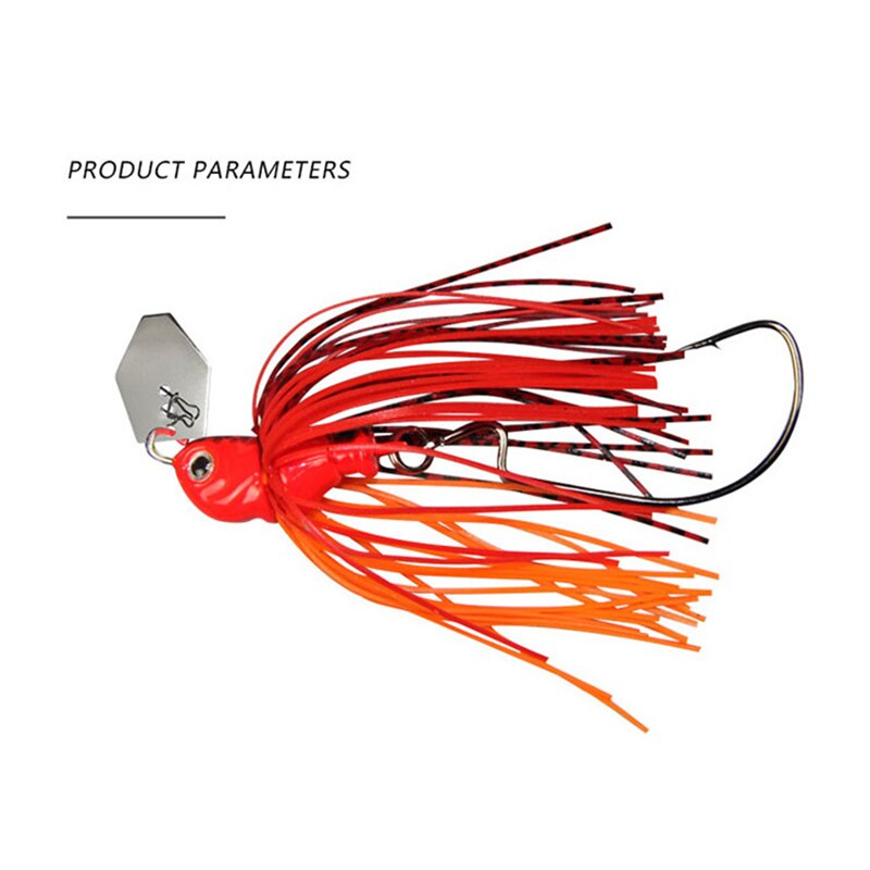 12g Chatter Bait Spinner Bait Weedless Fishing Lure Buzzbait Wobbler Chatterbait For Bass Pike Walleye Fish