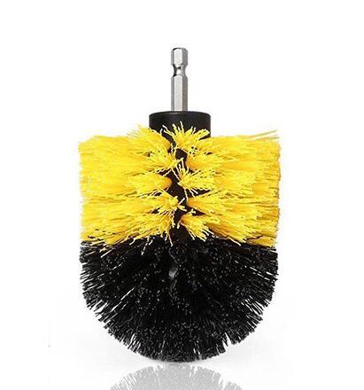 Kit de escova furadeira, 4 unidades, escova esfregador para limpeza banheiro banheiro banheira escova de limpeza broca kit de limpeza d30: style 2