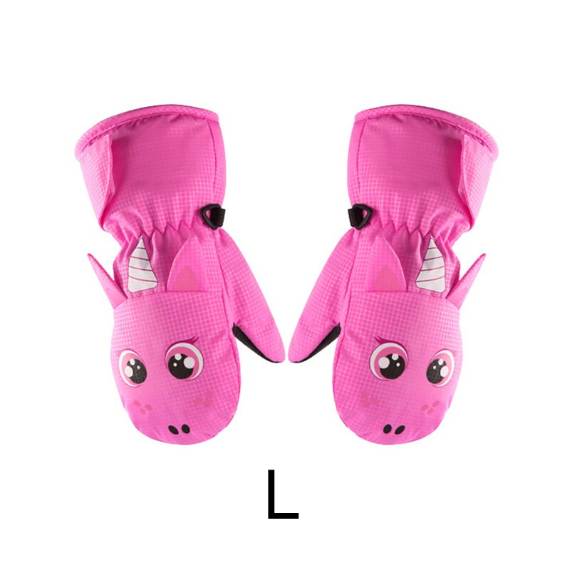 Kids Winter Ski Handschoenen Waterdicht Kinderen Warme Handschoenen Jongens En Meisjes Winddicht Plus Fluwelen Dikker Handschoenen