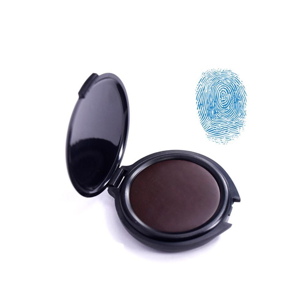 1pc Fingerprint Ink Pad Thumbprint Ink Pad For Notary Supplies Identification Security Id Fingerprint Cards Fingerprint Kit O6i5: blue