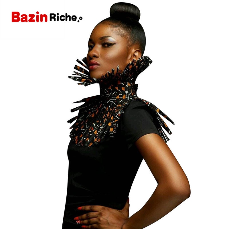 African Print Necklace Ankara Print Necklace African Ethnic Handmade jewellery African fabric jewellery for Women SP014