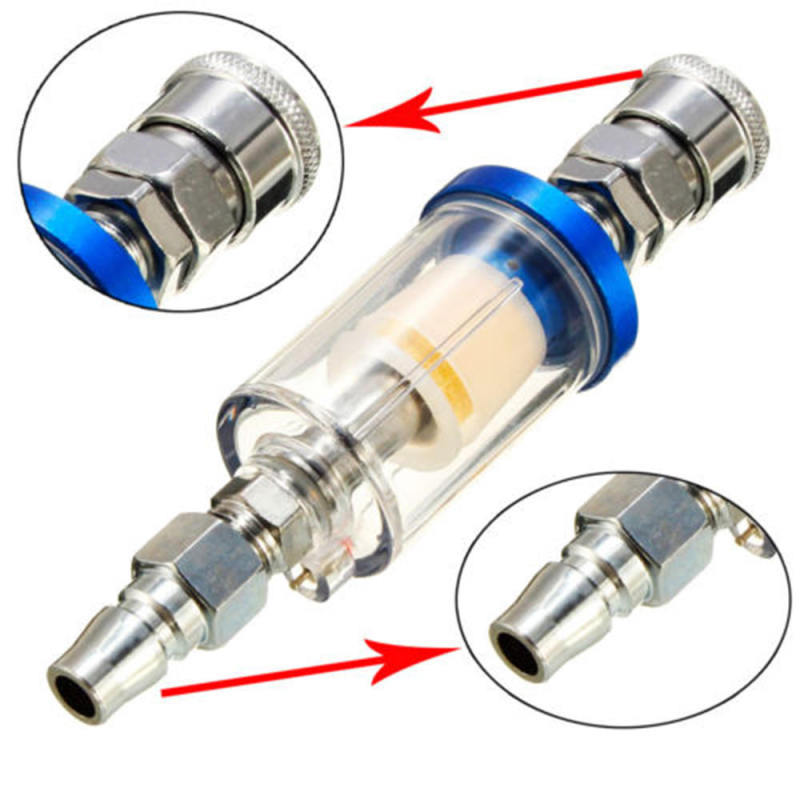 Bil olje vann separator filter luft spray regulator måler in-line luft utstyr