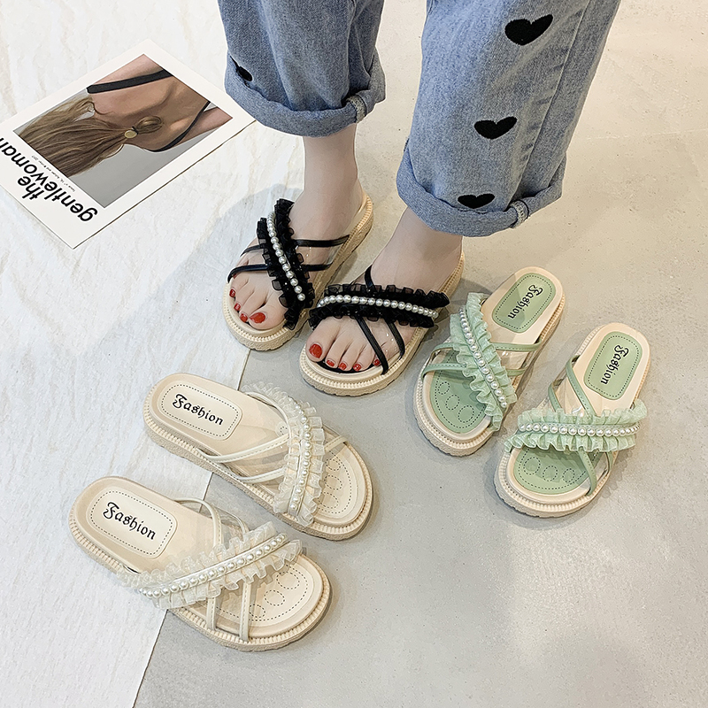 Summer Women&#39;s Shoes Roman Sandals Slippers Beach Outdoor Sandals