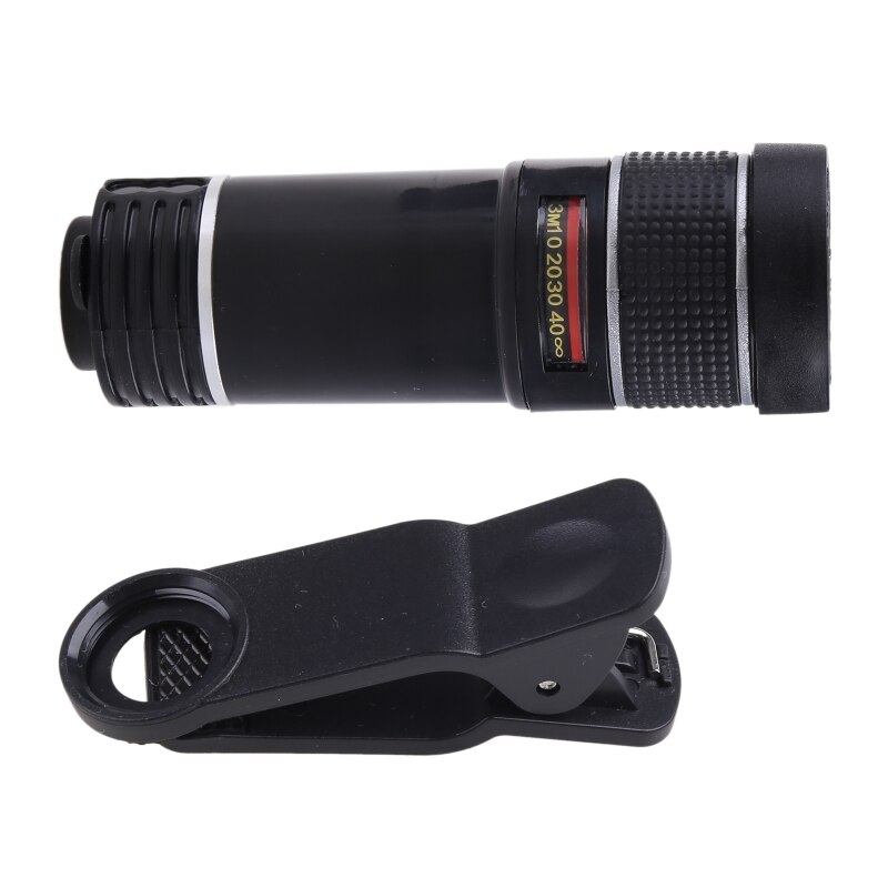 Mobile Phone Telephoto Telephoto Lens 20x Compatible with iPhone Andriod for Various Mobile Phones Tablet Universal