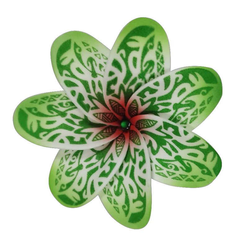 10 stk/sæt bryllup kunstige æg blomster jul hawaii sommerfest strand diy hjemmedekoration hula pige hår tilbehør: Xhm 0166