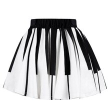 SAGACE Kids Girl Skirt Summer Galaxy 3D Digital Printing Girl Individual Personality Princess Casual Pleated Skirts