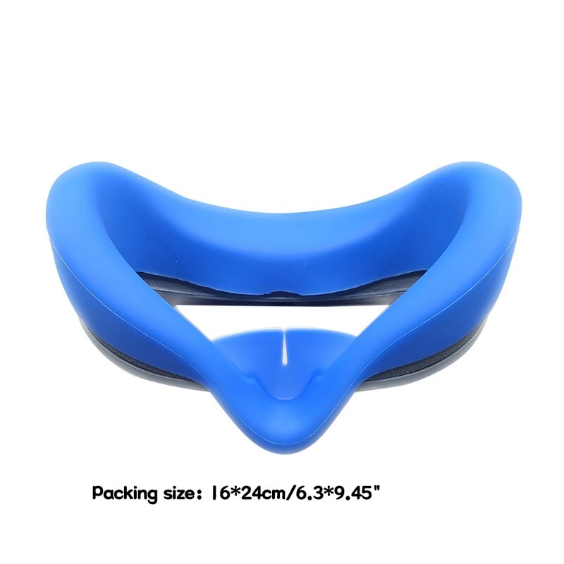 VR Face Silicone Cover for Pico Neo 3 VR Headset Soft Anti-Sweat VR Eye Cover Face Padding Washable K1KF