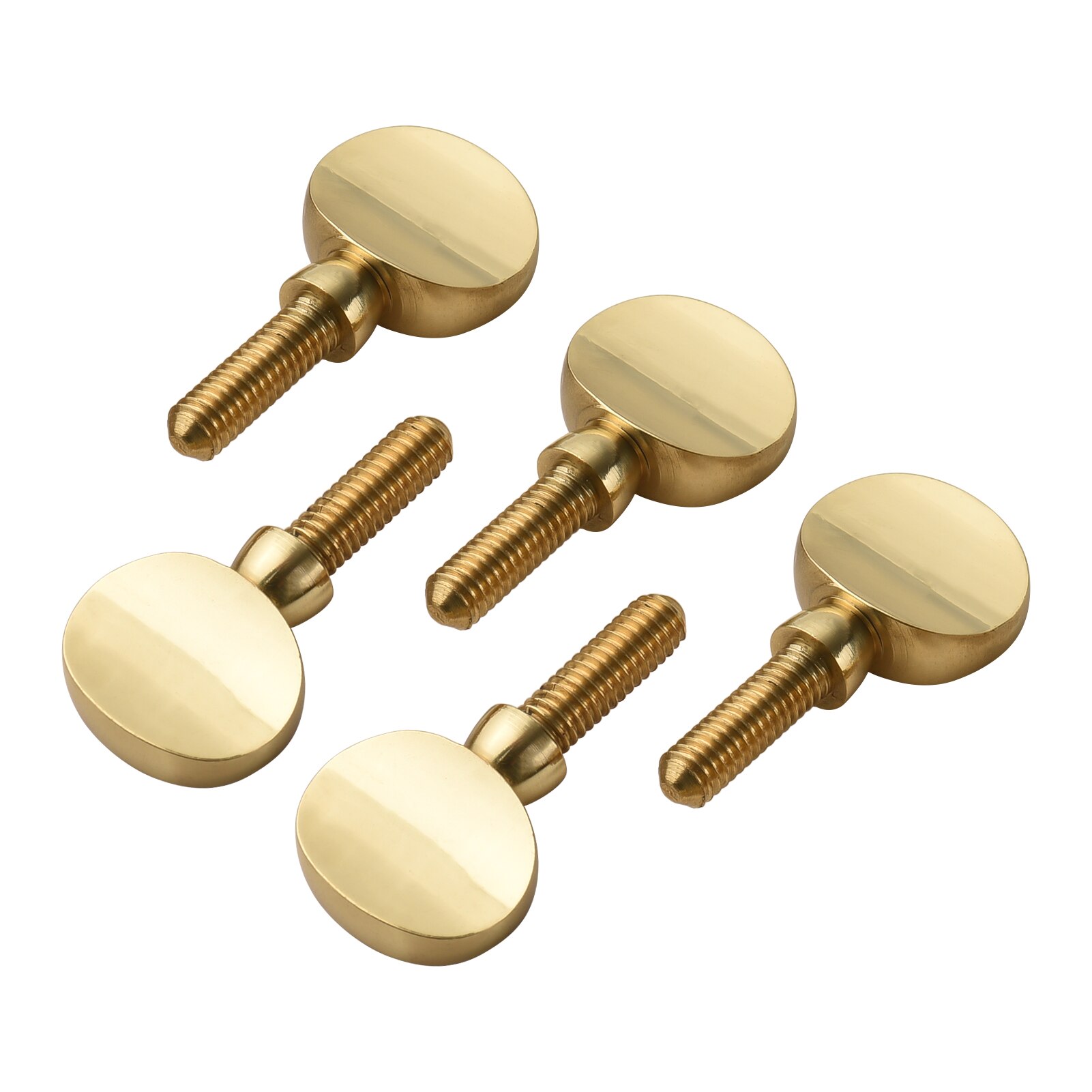 5pcs Brass Sax Neck Tightening Screws Saxophone Replacement Parts Copper Attachment Neck Receiver Tightening Attach Screw