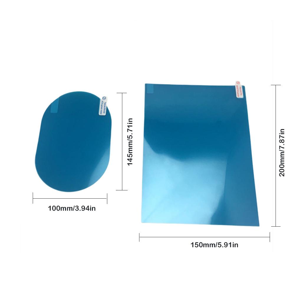 Auton taustapeilin sivuikkuna sateenkestävä kalvo sivuikkuna heijastava peili universaali vedenpitävä kalvo häikäisynesto sumu