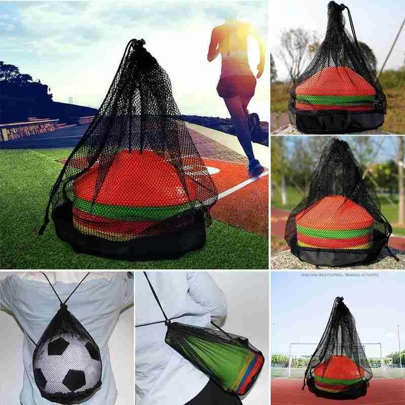 Praktische universal-sporttasche für bälle, basketball, fußball, trainingshütchen, volleyball, rugby, fußball, handtasche ( k5 stück 8
