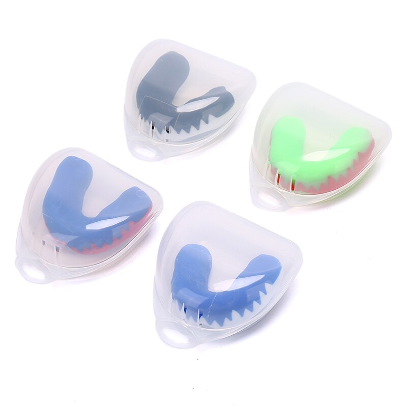 1 PC Mouth Guard Muay Safety Soft EVA Mouth Protective Teeth Guard Sport