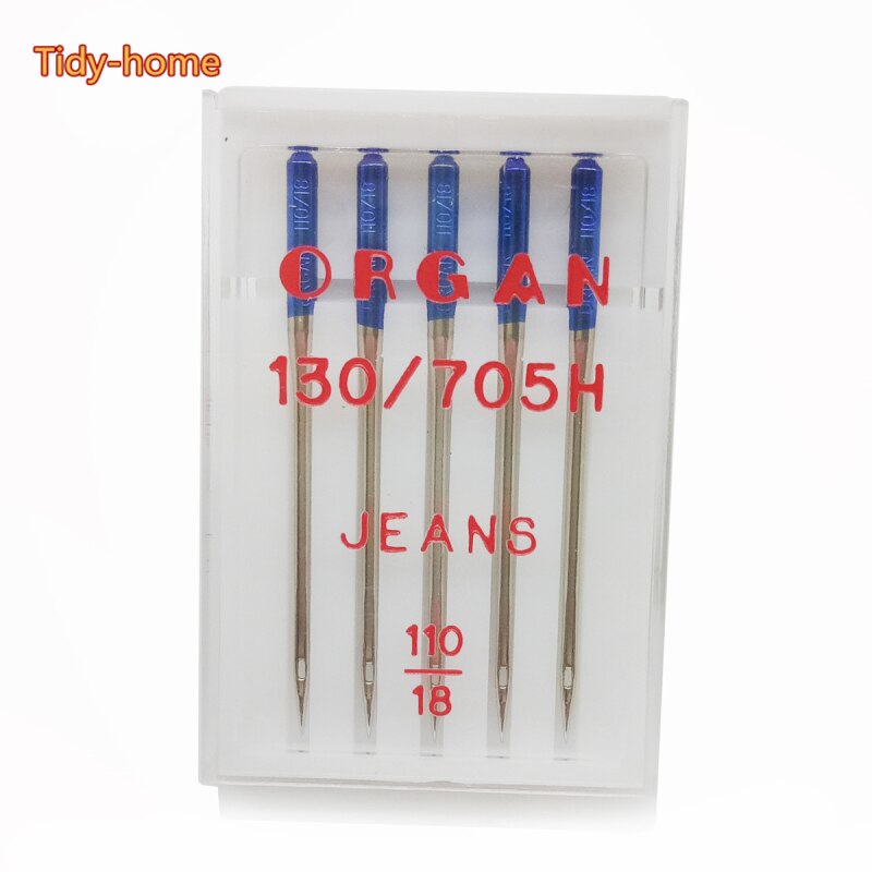 Orgeljeansnålar specialnål för hushållssymaskin nr .90 100 110 synålar: Jeans nr . 110