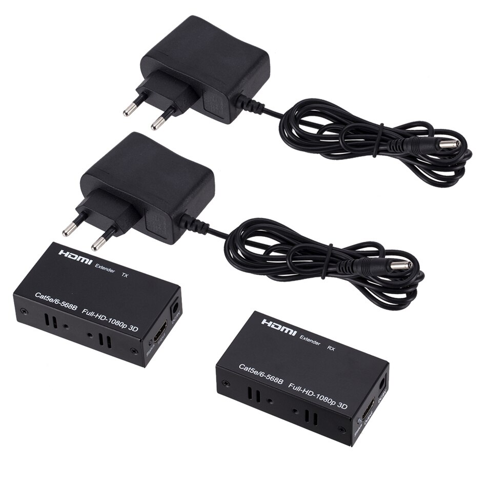 Extender hdmi  rj45 4k hdmi extender cat 5 60m 120m hdmi extender audio kit over ethernet cat 6/5e til  ps4 apple tv pc laptop hdtv