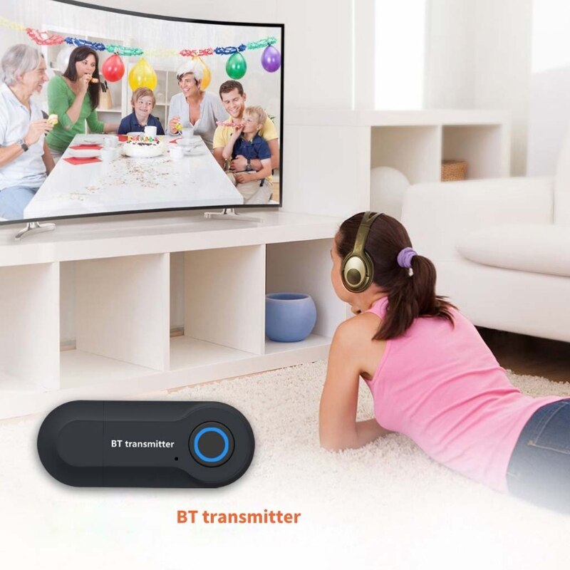 USB Wireless Bluetooth 4.0 Stereo Audio Transmitter For TV PC Bluetooth Speaker