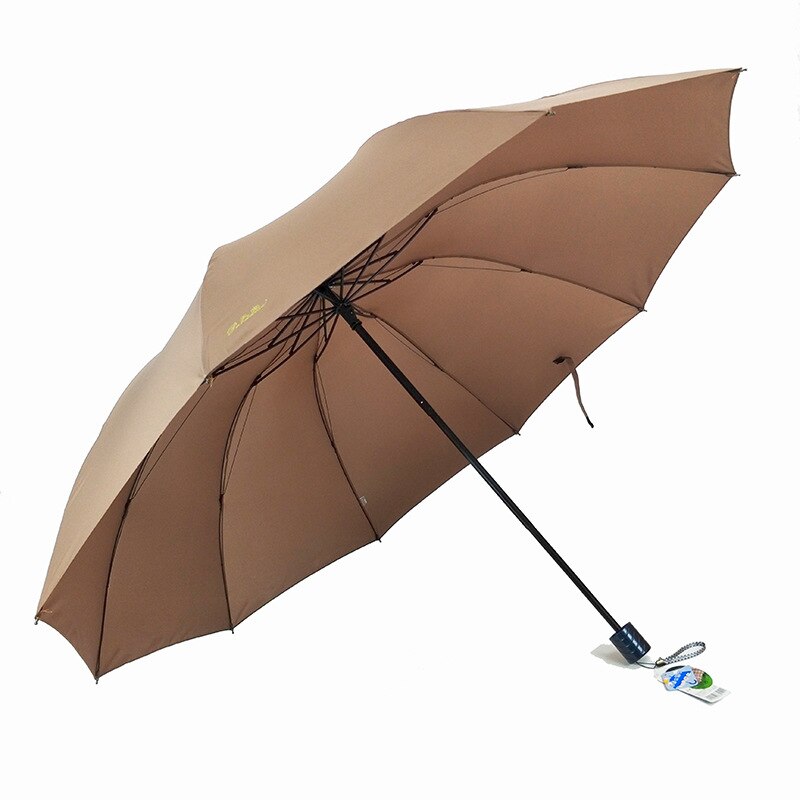 Tiantang paraply 33212e regn eller skinne dobbelt formål tre foldning ti ben ekstra stor 10 ben ekstra stor tre regn paraply p