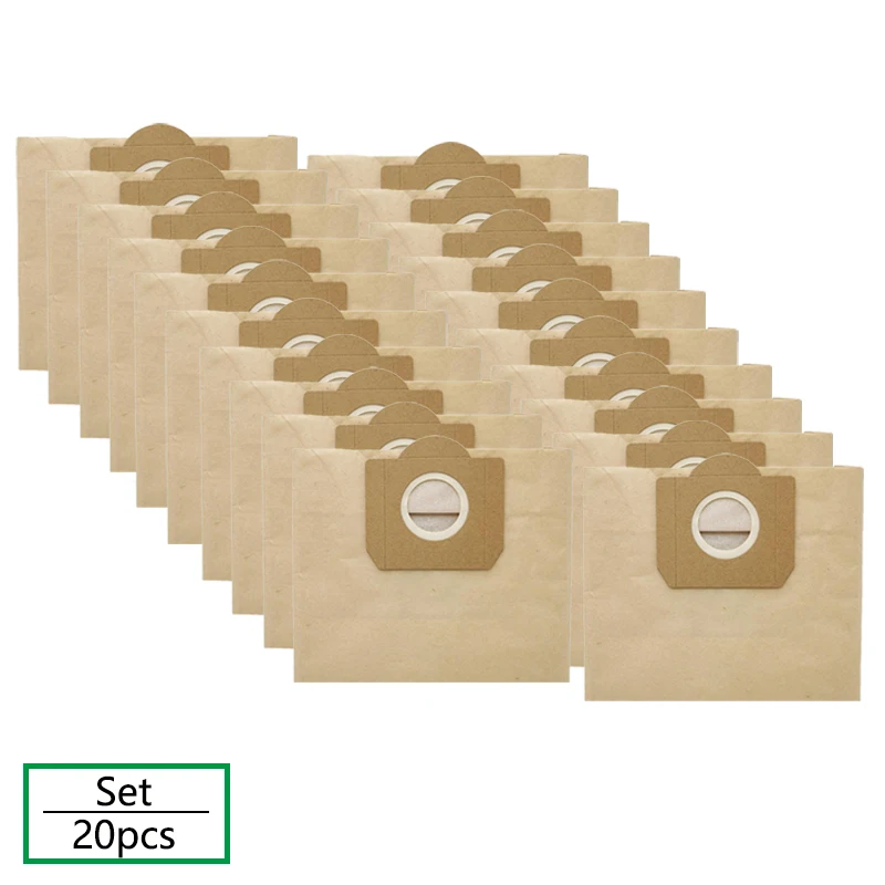 Stofzakken Voor Karcher Wd3 Wd3300 Mv3 Se4001 Se4002 6.959-130 A2200 A2500 A2600 A2900 Stofzuiger Vuilniszakken: Oranje