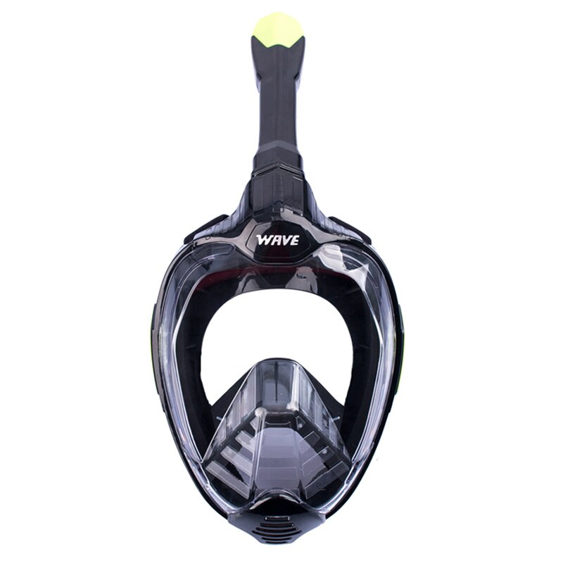 Máscara de esnórquel para adultos, mascarilla de buceo antiniebla, de cara completa, para natación, vista panorámica,