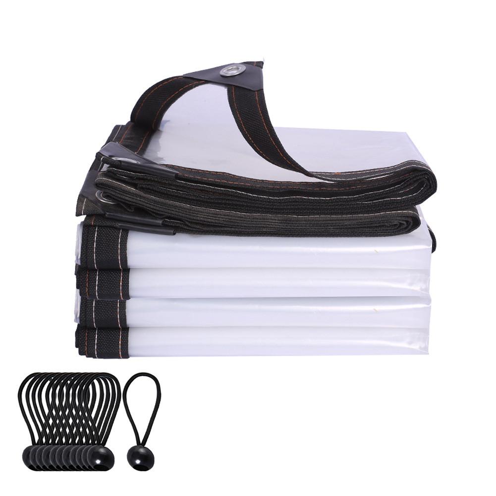 3*3M/2*3M/2*2M Plant Tarp Cover Transparant Regendicht Poly tarp Dekzeil Tuin Winter Kas Cover Winter Plant Protector: 3X3M