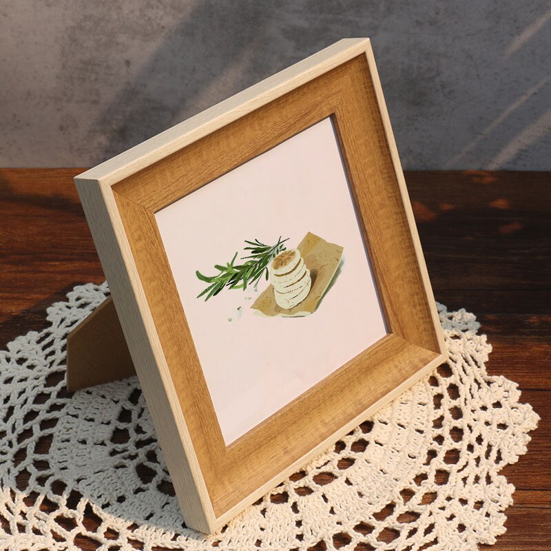 5 inch 6 inch Photo Frame Set Cross stitch Frame Square Resin Photo Frame: 3 / 5 inches