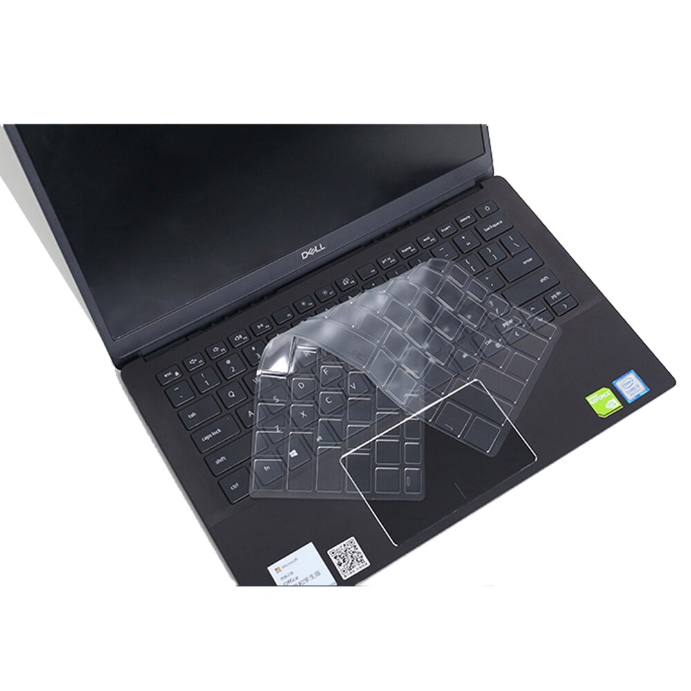 Laptop Accessoires Tpu Keyboard Covers Film Voor Dell Vostro 5390 5490 Inspiron 7390 13.3 14 5498 7490 Clear Skin Protector: vostro 5390