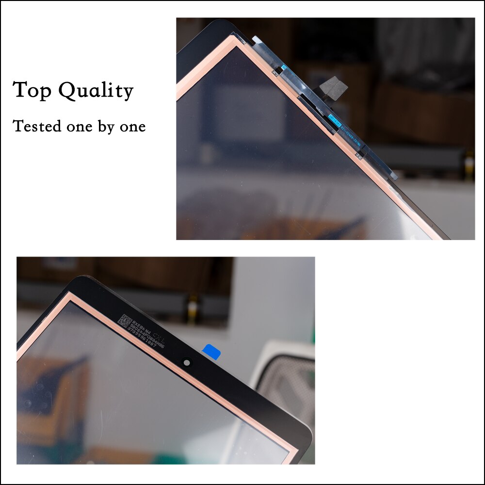 Voor Ipad 9th 10.2 &quot Touch Screen Digitizer Glas A2602 A2603 A2604 A2605 Met Lijm, tool Kit + Gehard Glas