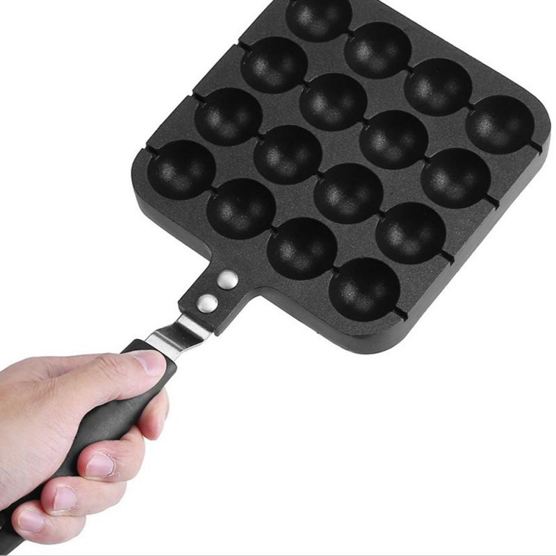 16 Gaten Takoyaki Grill Pan Anti-aanbak Bakken Pan Plaat Aluminium Octopus Bal Cooker Mold Bakplaat Keuken Accessoires