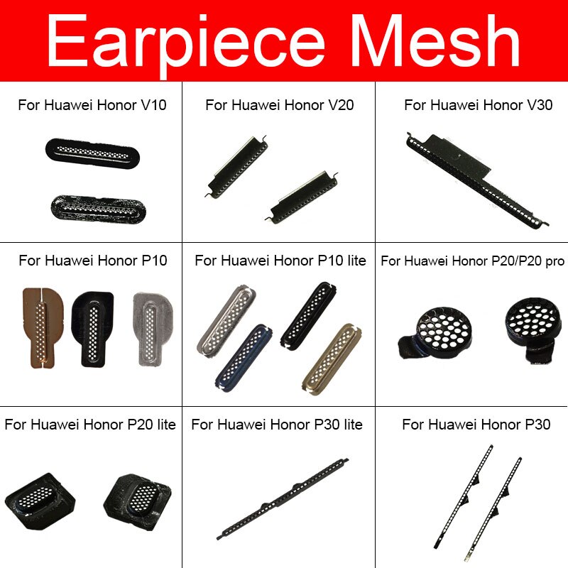 Grille anti-poussière pour haut-parleur d'écouteur pour huawei  p10 p20 p30 pro lite view  v10 v20 v30 , câble ruban flexible anti-poussière