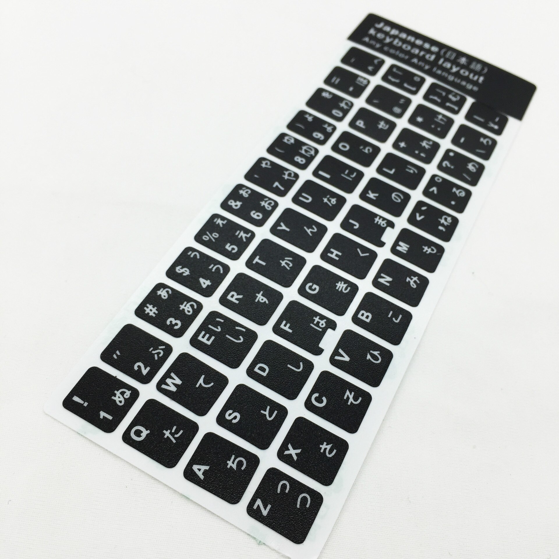 Alle Sprachen Russische Tastatur Aufkleber Englisch Spanisch Deutsch Italienisch für Notebook Computer Desktop Tastatur Abdeckung Aufkleber