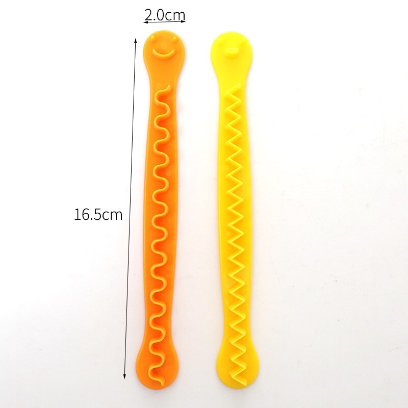 2 units Mintiml Egg Wave egg cut tools lace Egg Cutter Mold cute egg shape Production tool egg segmentation Easy to clean