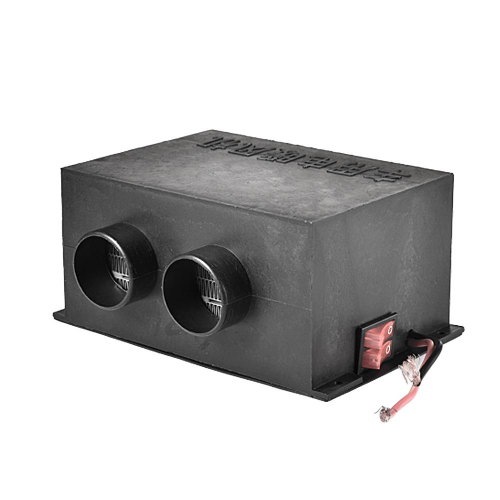 500w 12v 24v dobbelt huller bilvarmer frostfjernende varmebilvarmer