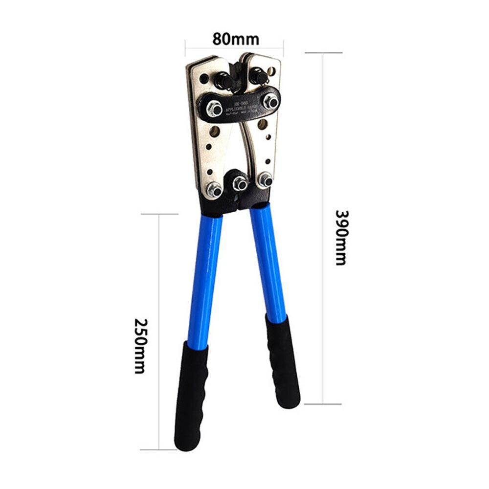 Hx -50b kablar pressverktygsterminaler crimptång bil auto kopparring terminal tråd crimp terminaler lödda kontakter kit