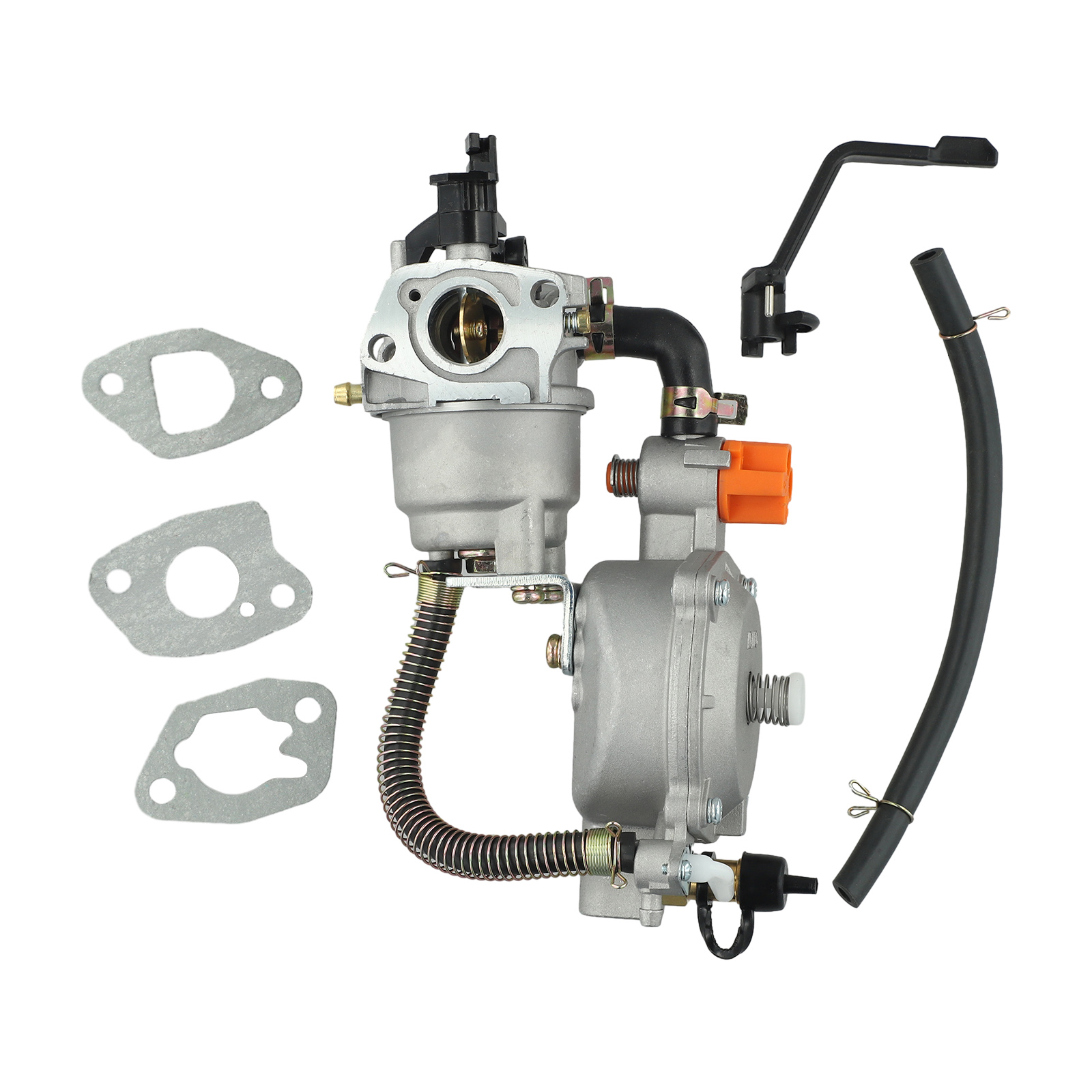Lpg 168 170 benzingenerator dobbelt brændstof karburatorsæt 1kw to 3.5kw 168f 170f 6.5hp 2-3kw lpg/ng konverteringssæt generatordele