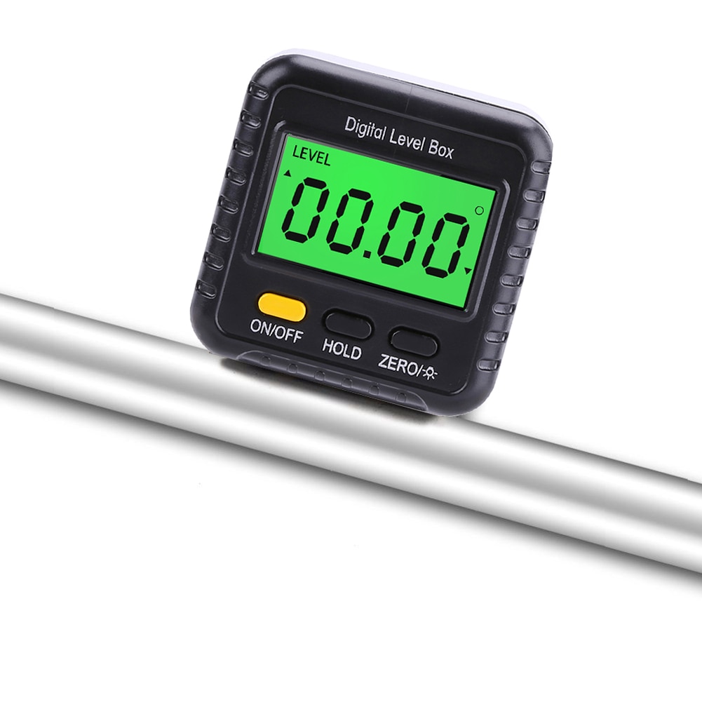 360 Graden Digitale Finder Gradenboog Base Magnetische Inclinometer Level Box Gauge Hoek Meter Elektronische Meetinstrument