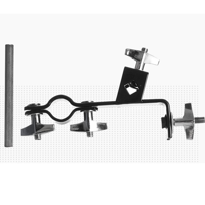 Naait-drum bevestigingsklem universele metalen clip houder windgong vaste verbinding klembeugel percussie-instrument onderdelen
