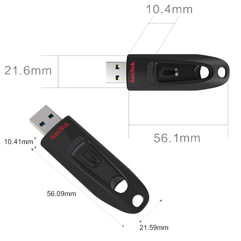 Sandisk CZ48 Usb 3.0 Flash Drive Pen 16Gb 32Gb 64Gb 128Gb 256Gb 512Gb Flash drive Stick Pendrive Flashdisk Usb Key U Schijf Voor Pc