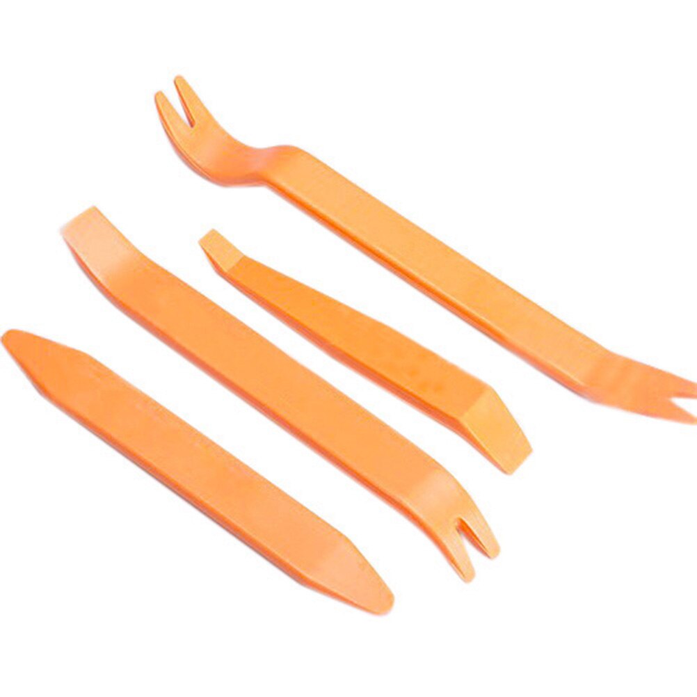 4Pcs/set Plastic Car Radio Door Clip Panel Trim Dash Audio Removal Pry Tool Repairing